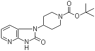 tert-Butyl 4-(2-oxo-2,3-dihydro-1H-imidazo[4,5-b]pyridin-1-yl)piperidine-1-carboxylate molecular structure (CAS 781649-87-4)