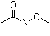 structure of CAS# 78191-00-1, N-Methoxy-N-methylacetamide