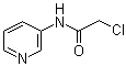2-氯-N-3-吡啶基乙酰胺分子结构 (CAS 78205-18-2)