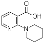 structure of CAS# 78253-61-9, 2-Piperidin-1-ylnicotinic acid;2-(Piperidin-1-yl)pyridine-3-carboxylic acid