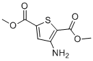 Dimethyl 3-aminothiophene-2,5-dicarboxylate molecular structure (CAS 785803-74-9)