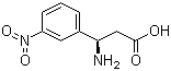 (R)-3-Amino-3-(3-nitrophenyl)propionic acid molecular structure (CAS 787544-61-0)