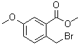 Methyl 2-(bromomethyl)-5-methoxybenzoate molecular structure (CAS 788081-99-2)