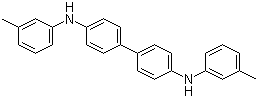N,N'-Bis(3-methylphenyl)-(1,1'-biphenyl)-4,4'-diamine molecular structure (CAS 78888-06-9)
