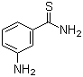 3-氨基硫代苯甲酰胺分子结构 (CAS 78950-36-4)