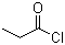 structure of CAS# 79-03-8, Propionyl chloride