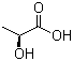 L-乳酸分子结构 (CAS 79-33-4)