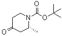 structure of CAS# 790667-43-5, (2R)-2-Methyl-4-oxo-piperidine-1-carboxylic acid tert-butyl ester;tert-Butyl (2R)-2-methyl-4-oxopiperidine-1-carboxylate; tert-Butyl (R)-2-methyl-4-oxopiperidine-1-carboxylate