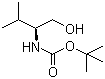 N-Boc-L-Valinol molecular structure (CAS 79069-14-0)