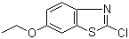 2-Chloro-6-ethoxybenzothiazole molecular structure (CAS 79071-17-3)