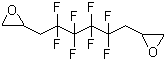 structure of CAS# 791-22-0, 1,4-Bis(2',3'-epoxypropyl)perfluorobutane