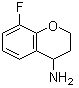 structure of CAS# 791043-28-2, 8-Fluorochroman-4-amine;(8-Fluoro-3,4-dihydro-2H-chromen-4-yl)amine