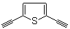 2,5-Bis(ethynyl)thiophene molecular structure (CAS 79109-72-1)