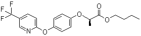 Fluazifop-P-butyl molecular structure (CAS 79241-46-6)