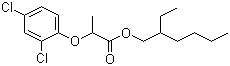 2-Ethylhexyl 2-(2,4-dichlorophenoxy)propionate molecular structure (CAS 79270-78-3)