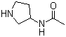 3-Acetamidopyrrolidine molecular structure (CAS 79286-74-1)