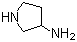 3-Aminopyrrolidine molecular structure (CAS 79286-79-6)