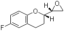 (2R)-rel-6-氟-3,4-二氢-2-(2S)-2-环氧乙烷基-2H-1-苯并吡喃分子结构 (CAS 793669-26-8)