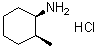 结构式 CAS# 79389-41-6, (1R,2S)-2-甲基环己胺盐酸盐
