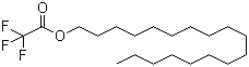 Octadecyl trifluoroacetate molecular structure (CAS 79392-43-1)