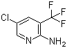 5-Chloro-3-(trifluoromethyl)-2-pyridinamine molecular structure (CAS 79456-33-0)