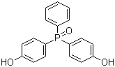结构式 CAS# 795-43-7, 双(4-羟基苯基)苯基氧化膦