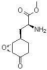 [1R-[1alpha,2alpha(S*)]]-alpha-氨基-5-氧代-7-氧杂双环[4.1.0]庚烷-2-丙酸甲酯分子结构 (CAS 79561-79-8)