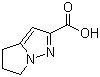 5,6-二氢-4H-吡咯并[1,2-b]吡唑-2-羧酸分子结构 (CAS 796729-03-8)