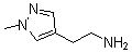 structure of CAS# 796845-58-4, 1-Methyl-1H-pyrazole-4-ethanamine;2-(1-Methyl-1H-pyrazol-4-yl)ethan-1-amine; [2-(1-Methyl-1H-pyrazol-4-yl)ethyl]amine