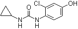 structure of CAS# 796848-79-8, N-(2-Chloro-4-hydroxyphenyl)-N'-cyclopropyl-urea;1-(2-chloro-4-hydroxyphenyl)-3-cyclopropylurea