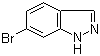 6-溴吲唑分子结构 (CAS 79762-54-2)