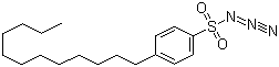 Dodecylbenzenesulfonyl azide  molecular structure (CAS 79791-38-1)