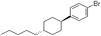 1-Bromo-4-(trans-4-pentylcyclohexyl)benzene  molecular structure (CAS 79832-89-6)
