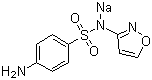 Sulfisozole sodium molecular structure (CAS 79921-43-0)
