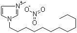 1-十二烷基-3-甲基咪唑鎓硝酸盐分子结构 (CAS 799246-93-8)