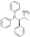 结构式 CAS# 799297-44-2, (alphaR,betaR)-beta-(二苯基膦基)-alpha-甲基苯乙胺