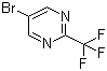 5-Bromo-2-(trifluoromethyl)pyrimidine molecular structure (CAS 799557-86-1)