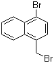 1-Bromo-4-bromomethylnaphthalene molecular structure (CAS 79996-99-9)
