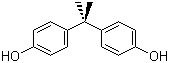 结构式 CAS# 80-05-7, 双酚 A; 二酚基丙烷; 2,2-双对羟苯基丙烷; BPA