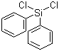 结构式 CAS# 80-10-4, 二苯二氯硅烷; 二氯二苯基硅烷; 二苯基二氯硅烷