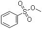 结构式 CAS# 80-18-2, 苯磺酸甲酯