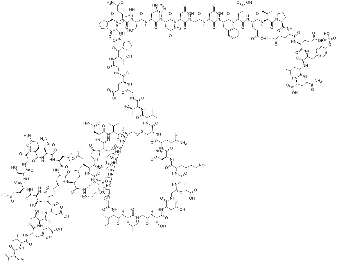 Exhirud molecular structure (CAS 8001-27-2)