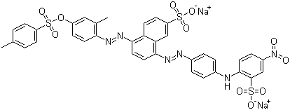Acid Orange 51 molecular structure (CAS 8003-88-1)