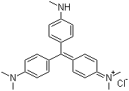 结构式 CAS# 8004-87-3, 碱性紫 1; 甲紫; 甲基紫 2B; 龙胆紫