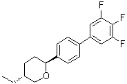 (2R,5S)-rel-5-乙基四氢-2-(3',4',5'-三氟[1,1'-联苯]-4-基)-2H-吡喃分子结构 (CAS 800407-65-2)