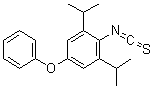 2-Isothiocyanato-1,3-bis(1-methylethyl)-5-phenoxybenzene molecular structure (CAS 80058-93-1)