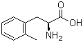 structure of CAS# 80126-53-0, 2-Methylphenyl-L-alanine;(2S)-2-Amino-3-(2-methylphenyl)propanoic acid
