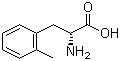 structure of CAS# 80126-54-1, 2-Methylphenyl-D-alanine;(2R)-2-Amino-3-(2-methylphenyl)propanoic acid