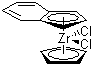 环戊二烯基茚基二氯化锆分子结构 (CAS 80155-52-8)