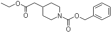 structure of CAS# 80221-26-7, 4-[(Ethoxycarbonyl)methyl]piperidine-1-carboxylic acid benzyl ester;Benzyl 4-(2-ethoxy-2-oxoethyl)piperidine-1-carboxylate